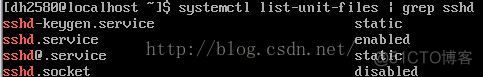 centos ssh 配置开机启动 centos启用ssh_ssh_21