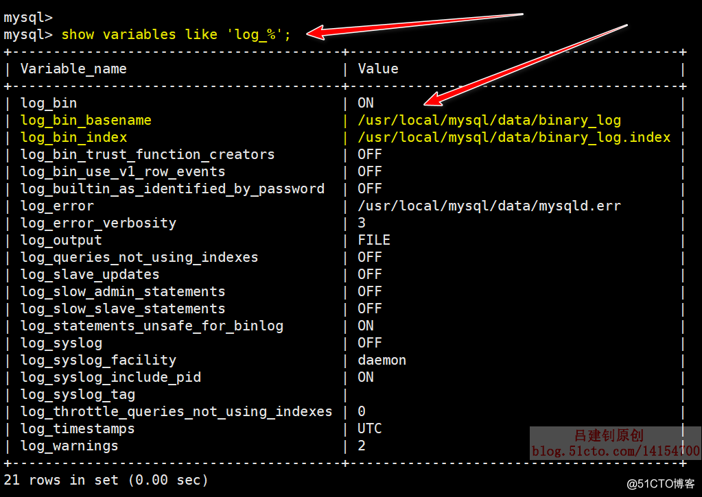 mysql dcl日志 mysql日志详解_MySQL_02