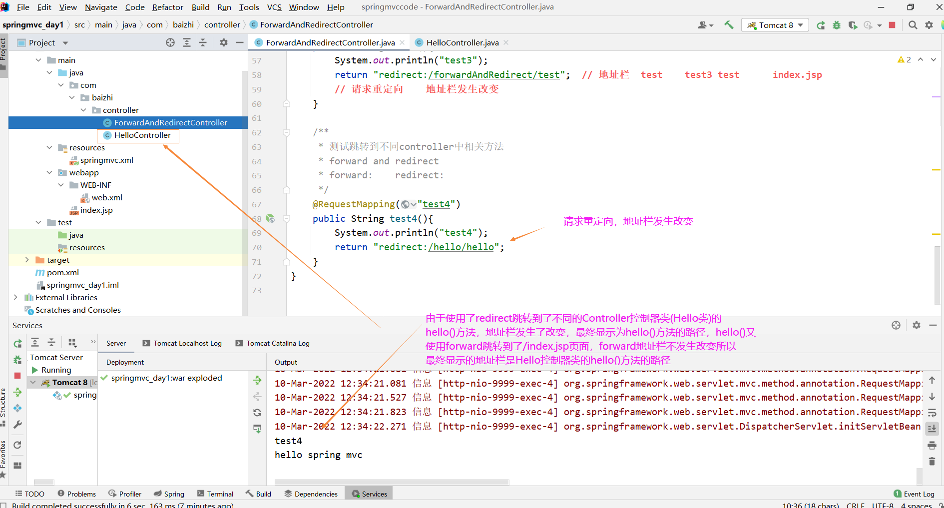 springmvc java跳转到html页面 springmvc跳转页面的方法_java_11