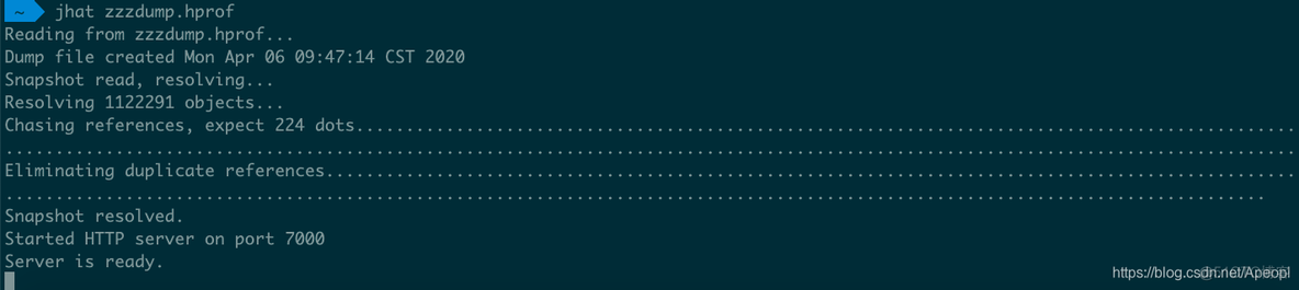 内存快照是什么文件Java java内存快照命令_jmap_09