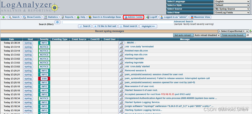 centos8发送日志到日志服务器 centos 日志服务器_服务器_48