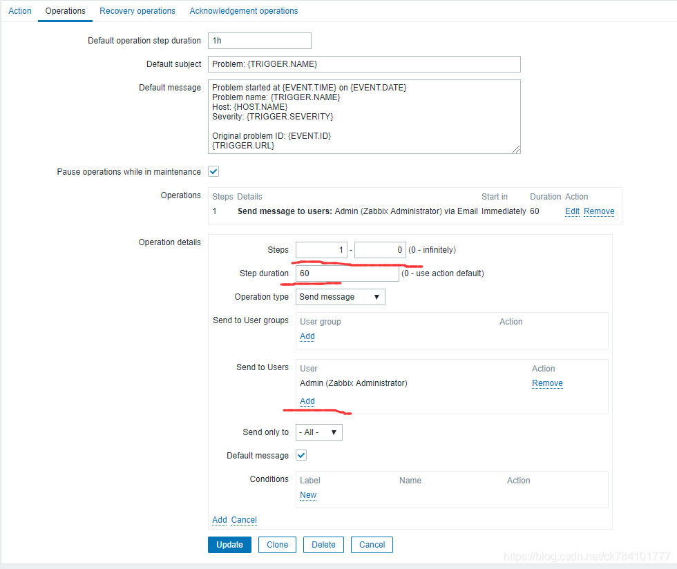 zabbix 自定义告警信息变量 zabbix告警原理_触发器与动作_14