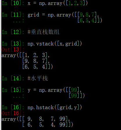 负数索引 numpy负数索引_数组_08