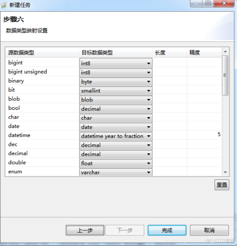 java 迁移mysql表数据 java数据库迁移工具_映射关系_08