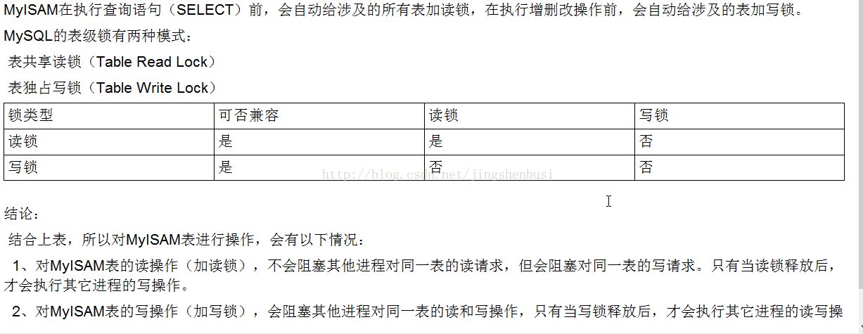 怎么知道mysql中的表是表级锁还是行级锁 mysql 表级锁_mysql_11