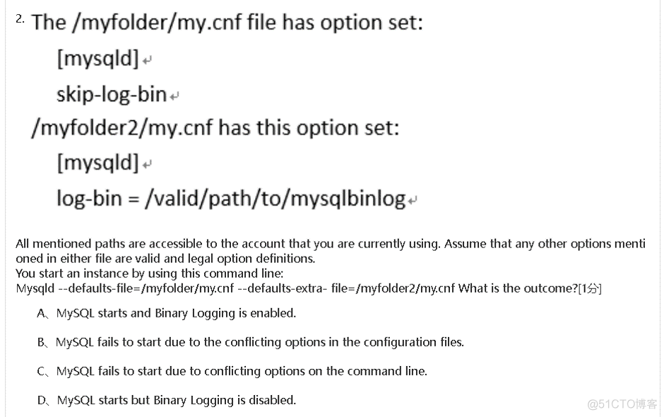 mysql ocp 题库稳定 mysql ocp认证题库_mysql ocp 题库稳定