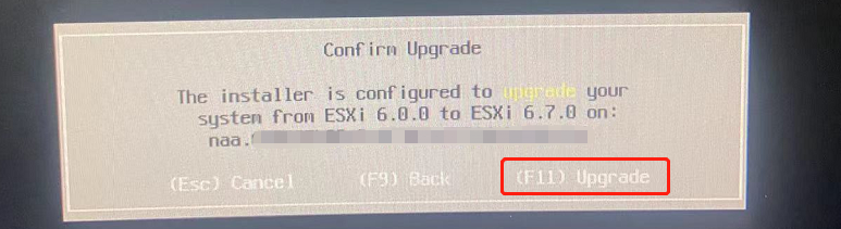 esxi shift o 光驱启动 esxi光盘升级_数据存储_13