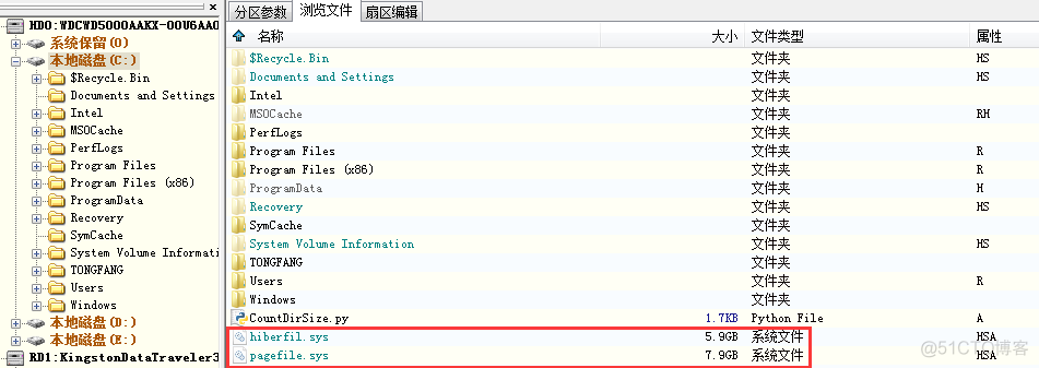 zabbix 磁盘空间曲线图 磁盘空间分析_占用空间_04