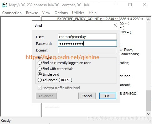 windowsAD 设置 LDAP 超时 windows使用ldap认证_Domain_03