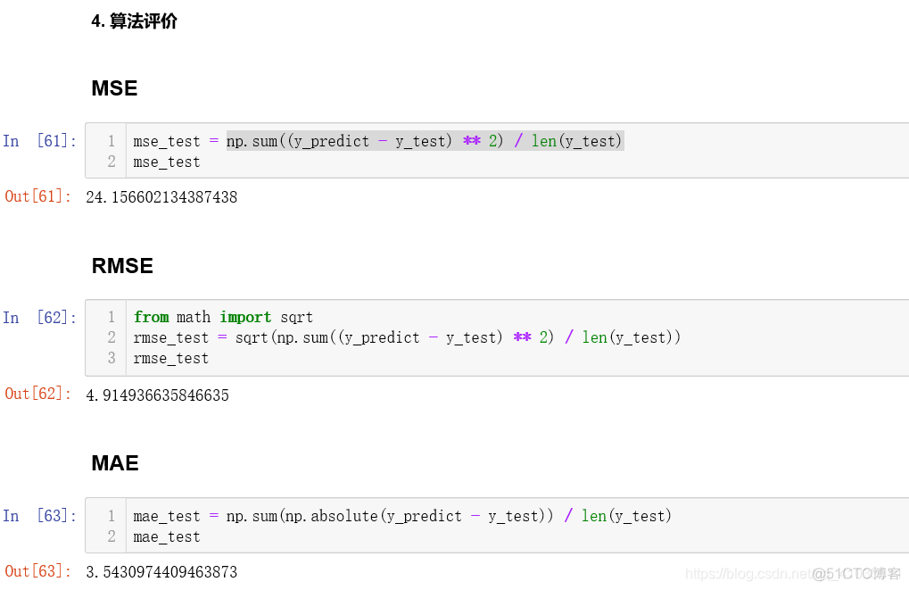 评估回归模型的方法 评价回归效果_MSE_16
