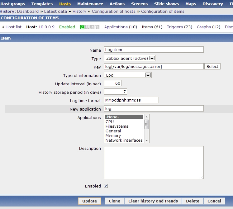 zabbix 监控nvr zabbix 监控日志_日志文件