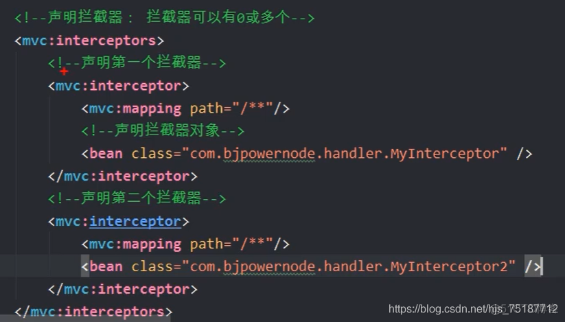 spring mvc sql注入拦截 关于springmvc拦截器_mvc_13