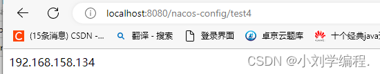 若依springcloud nacos 本地测试 springcloud nacos config_java_19