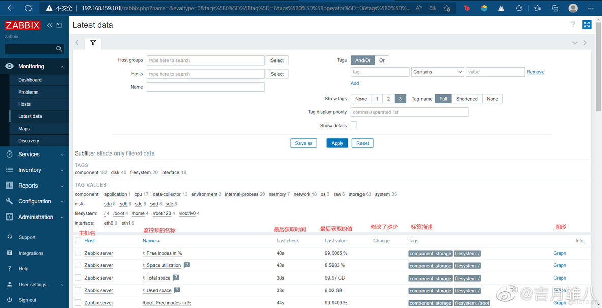 zabbix 监控是否ping zabbix监控界面_zabbix_06