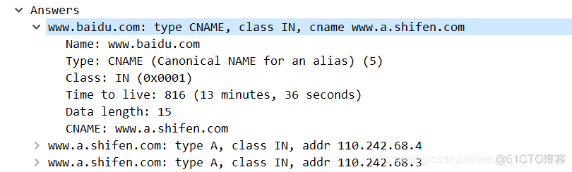wireshark查看DNS报文长度怎么看 wireshark分析dns_DNS_08