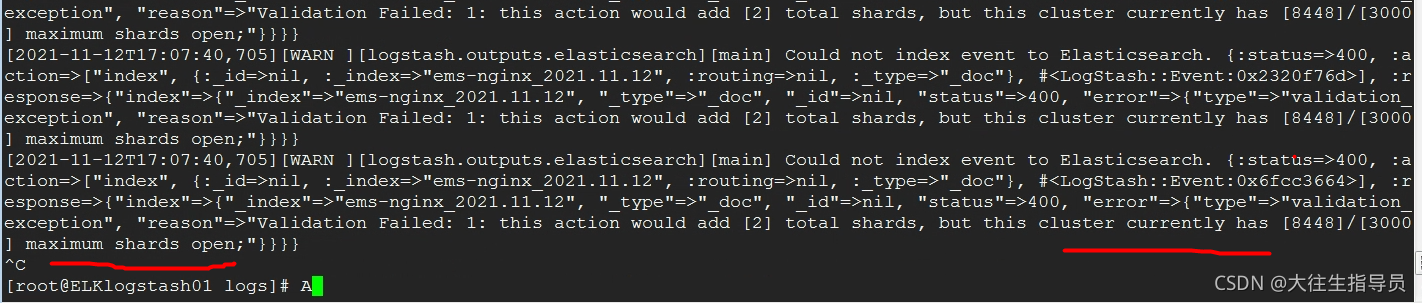 es 动态索引名长度为0 如何解决 es索引状态red_elastic_16