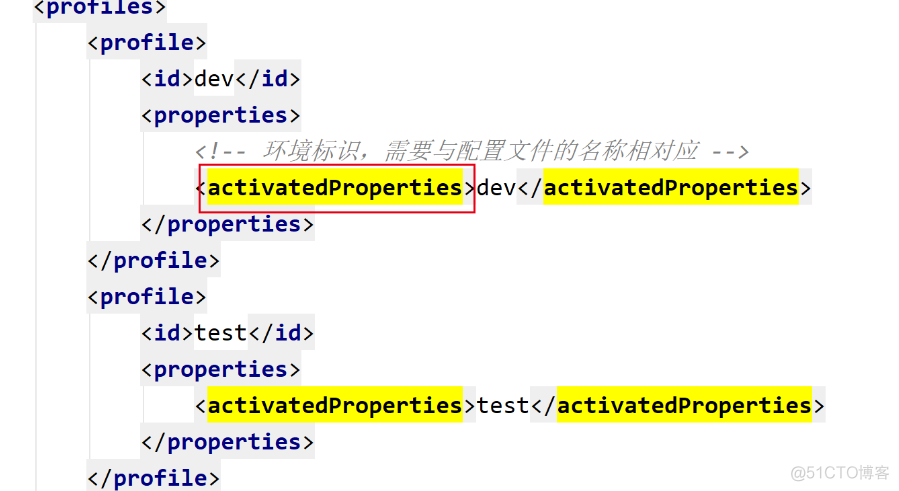 springboot启动时配置环境变量 springboot配置开发环境_xml_03