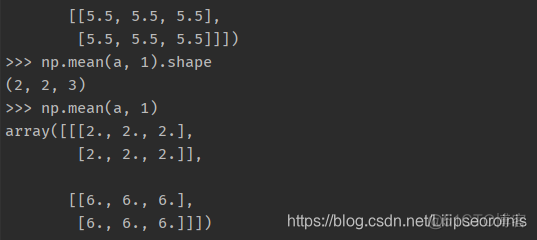 python 计算nc文件的均值 numpy计算平均值_numpy_04