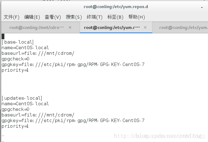 centos配置iso本地yum源 centos配置本地yum源作用_配置文件_03