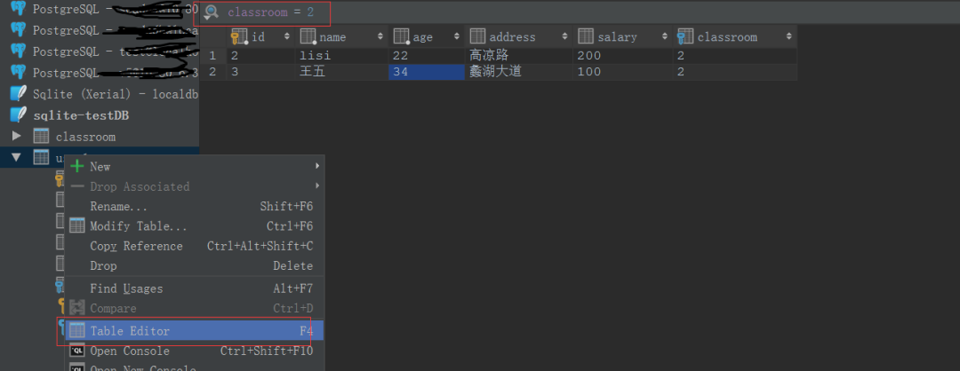 datagrip连 接 postgresql datagrip console_java_38