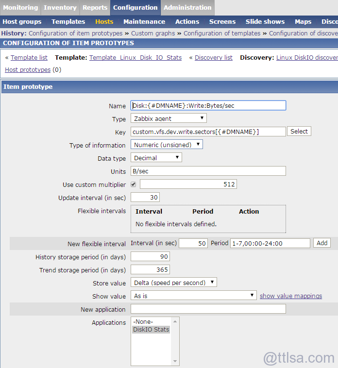 zabbix监控linux主机 zabbix 监控linux磁盘_服务端_03