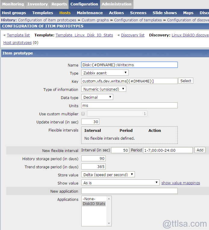 zabbix监控linux主机 zabbix 监控linux磁盘_zabbix监控linux主机_07