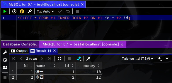 mysql查询结果按格式 mysql查询结果计算_左外连接_06