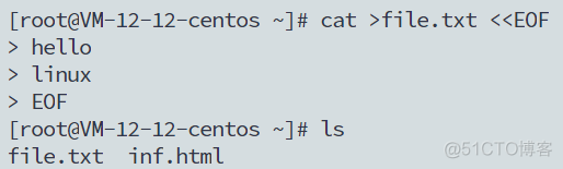 centos重定向命令 重定向linux_bash