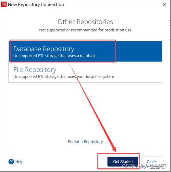 kettlespoon怎样配置邮箱 kettle repository配置_etl_02