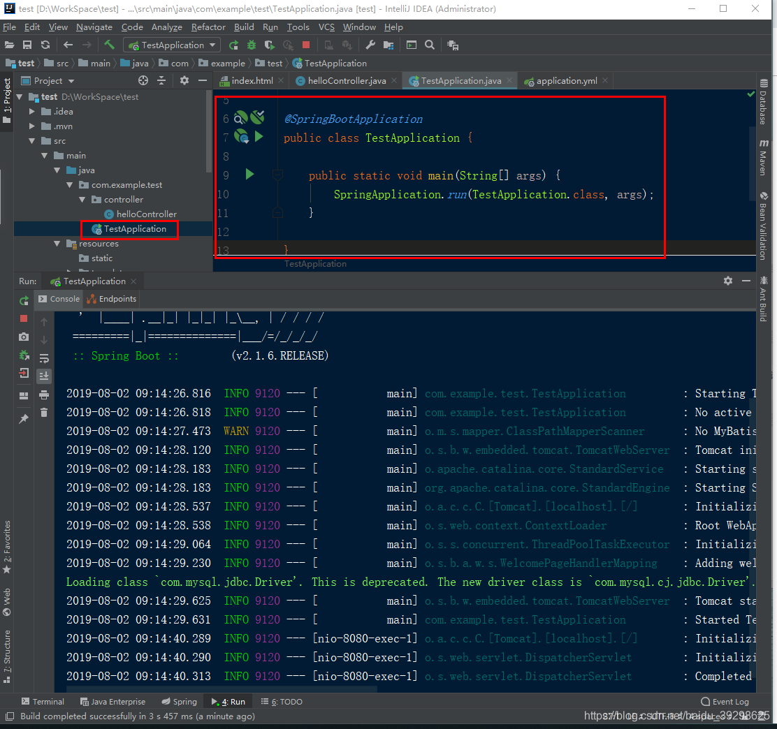 idea springboot service为灰色 idea新建springboot报错_java_15