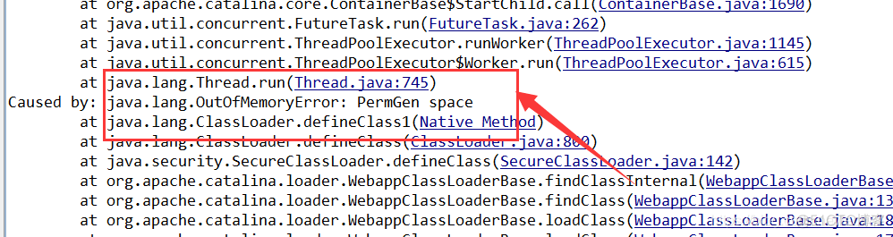OutOfMemoryError 中文 outofmemoryerror permgen space_tomcat_03