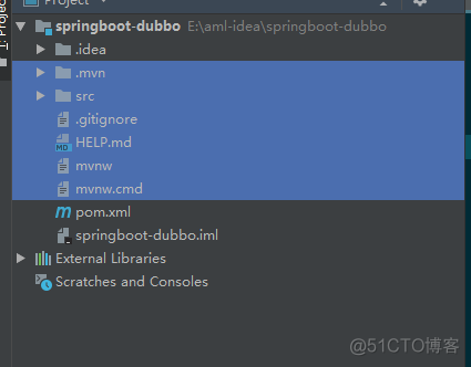 springboot多模块项目每层放什么pom springboot多模块项目架构_运维_05