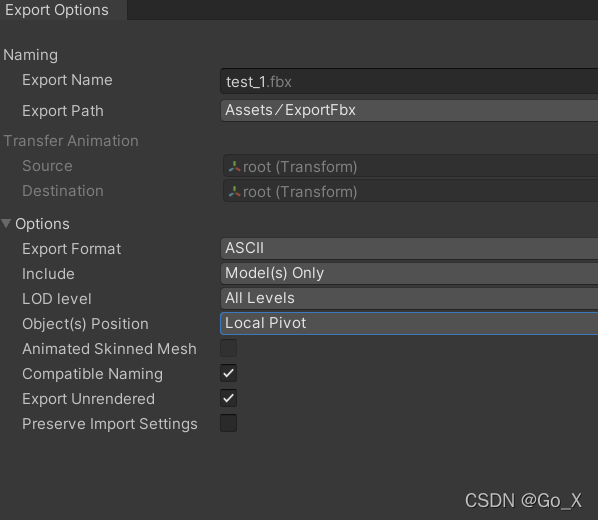 unity 加载fbx模型 unity fbx exporter_mesh_04