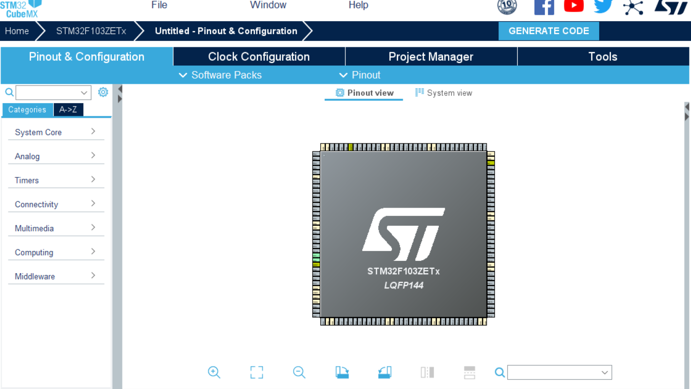 stm32cubemx如何将单片机设置成按键 stm32单片机按键控制灯亮灭_外部中断