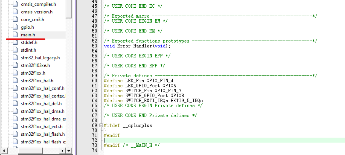 stm32cubemx如何将单片机设置成按键 stm32单片机按键控制灯亮灭_单片机_13