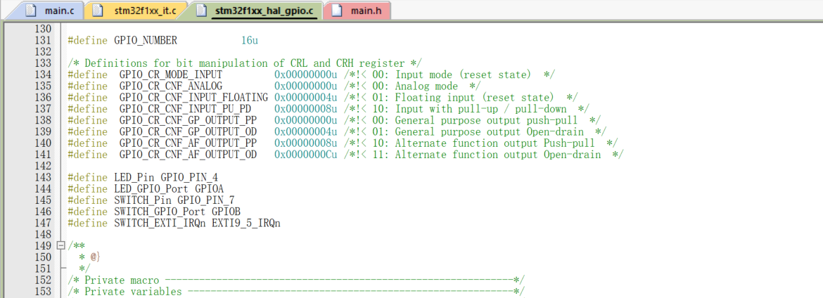 stm32cubemx如何将单片机设置成按键 stm32单片机按键控制灯亮灭_stm32_14