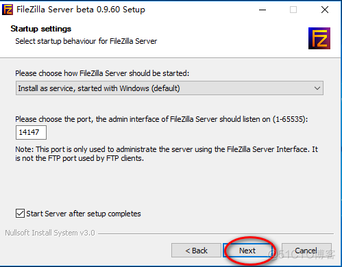 filezilla server CentOS搭建 filezilla server搭建ftp服务器_共享目录_04