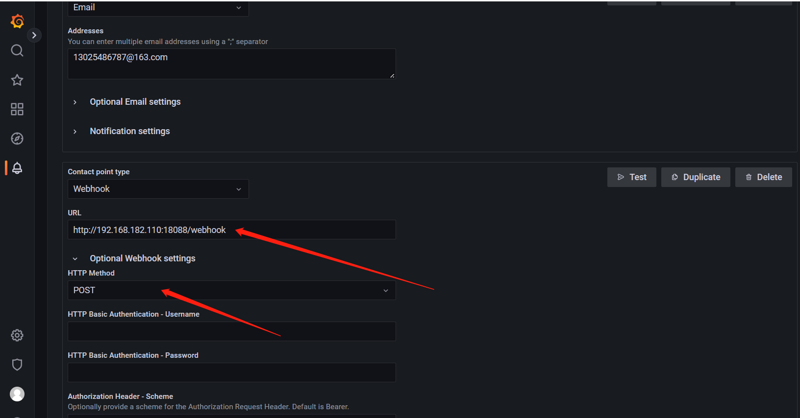 grafana设置邮件告警 grafana 告警_grafana_17