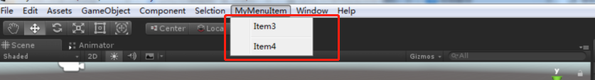 unity菜单栏工具 unity制作菜单栏_快捷键_05