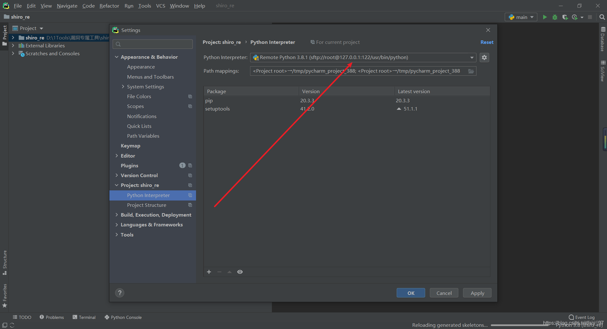 pycharm docker 联调 pycharm使用docker环境_python_05