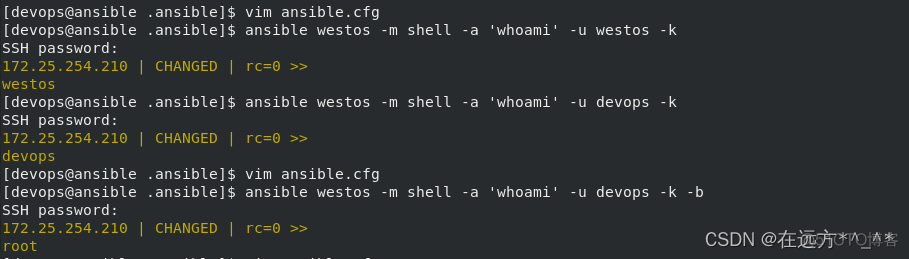 ansible keepalive单播 ansible -v_shell_07