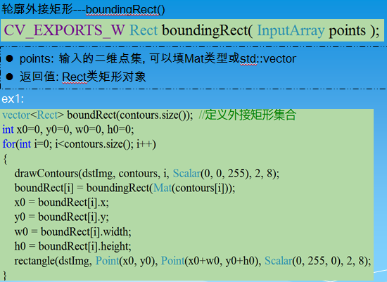 opencv矩形长宽怎么算 opencv 矩形轮廓_#include_03