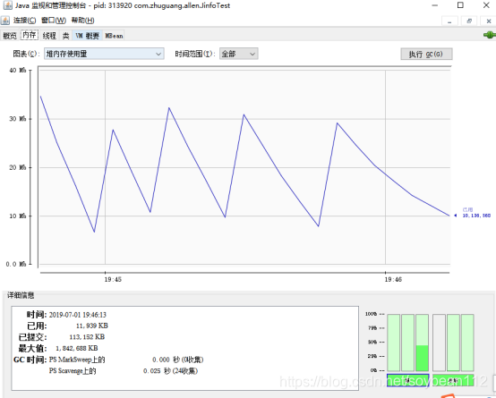 java 监控 远程 cpu 磁盘 jvm远程监控工具_JConsole远程监控Tomcat_05