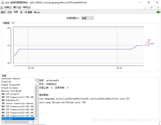 java 监控 远程 cpu 磁盘 jvm远程监控工具_JConsole远程监控Tomcat_07