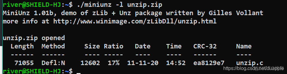 zlib compress 带密码 zlib 解压缩文件_linux