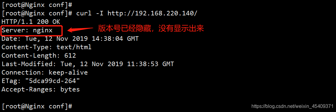 nginx配置怎么屏蔽代码 nginx 屏蔽版本_nginx服务优化_03