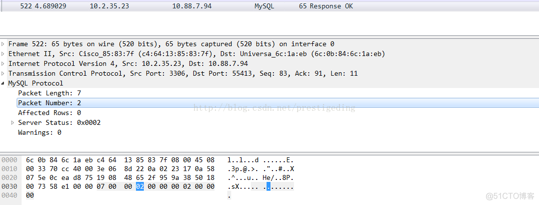 MySQL 握手数据包解析 mysql协议解析_MySQL 握手数据包解析_06