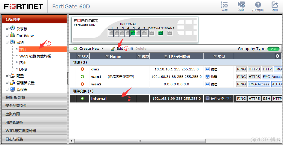 防火墙上 vlan间 防火墙lan口_IP_02