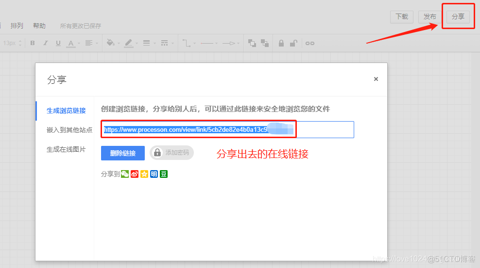 processon流程图 json格式 process on怎么画流程图_git_05