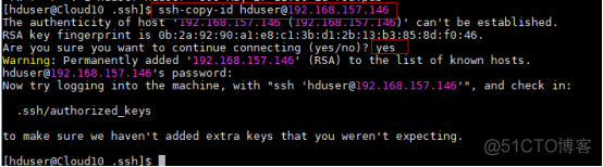 ssh免密登录提示yes ssh 免密登录_ssh免密登录提示yes_05